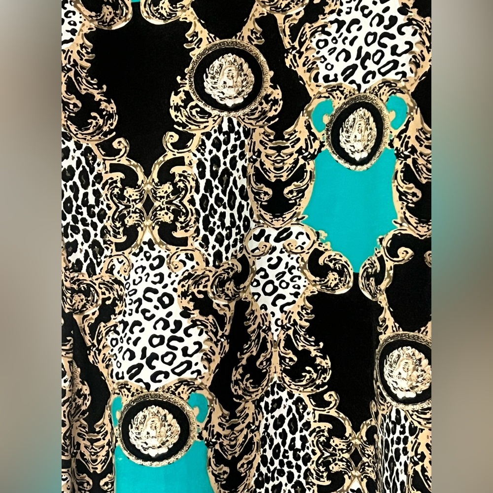 Multicolor Dress🩵🖤 - Picture 2 of 3